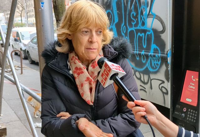 Screenshot of Marta Felcman, an Upper West Side resident who offers thoughts on Mayor Eric Adams.